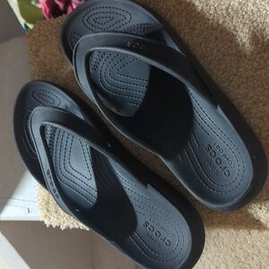 Crocs flip flops